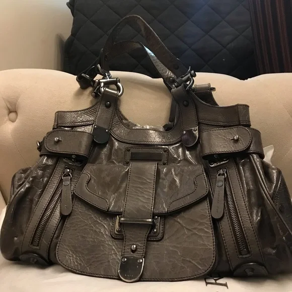 BARBARA BUI 牛革バック Women Accessories | Black leather reissue BB bag | Barbara